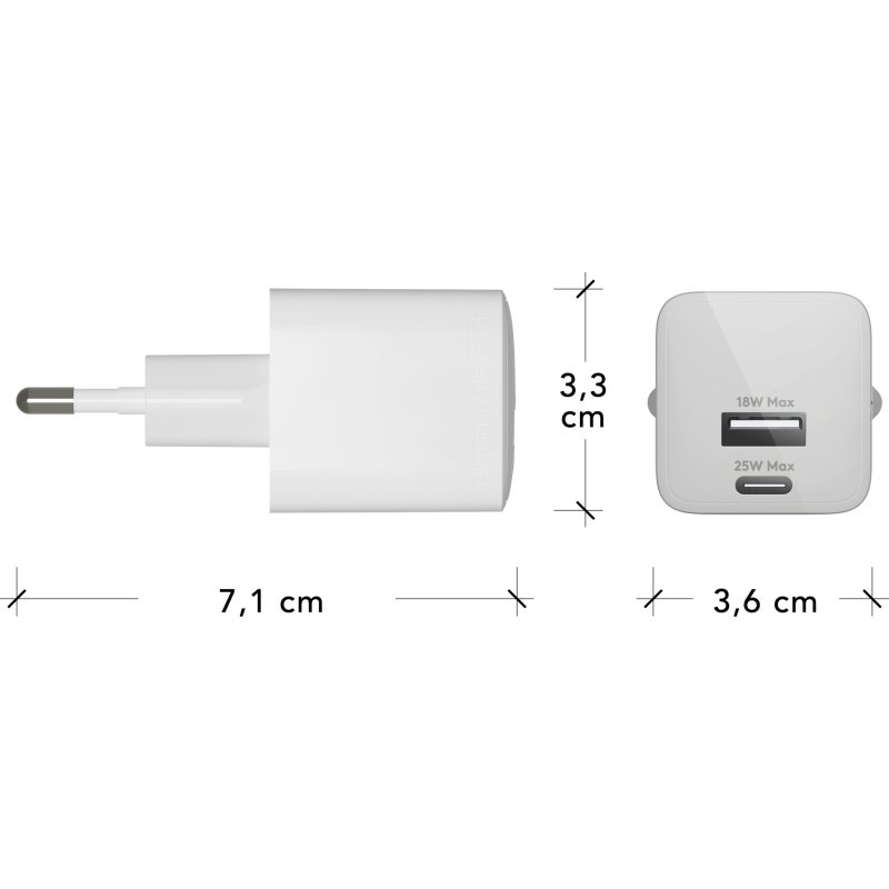 dbramante1928 CH18EUWH7095 chargeur d'appareils mobiles Universel Blanc Secteur Intérieure