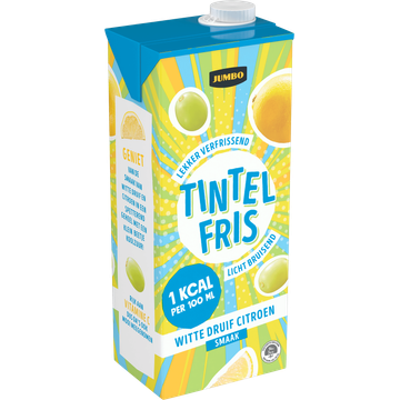 Jumbo Tintelfris Witte Druif Citroen 1Kcal 1,5 L