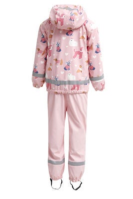 Nordbjørn Skagen Fôret Regnsett, Puppy Love Candy Pink