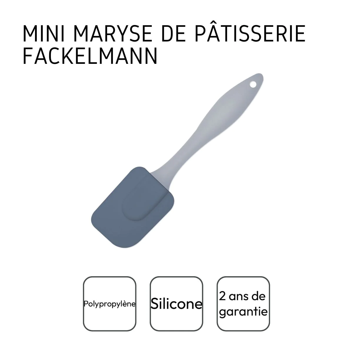 Mini spatule de cuisine et de pâtisserie 19 cm Elemental Fackelmann