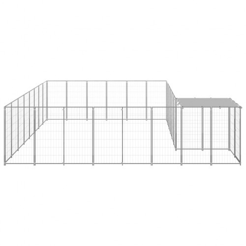 Canil externo prateado