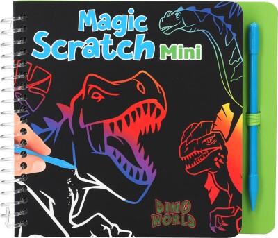 Dino World - Mini Magic-Scratch Bog - Depesche - Bog