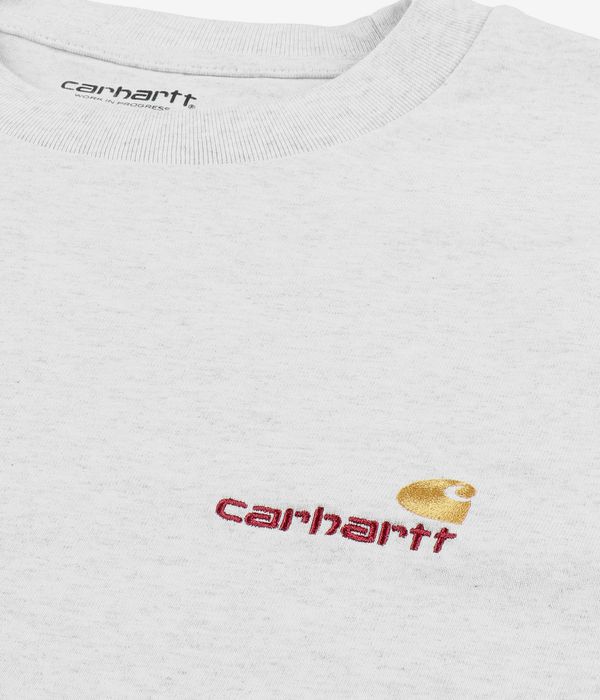 Carhartt WIP American Script Organic T-Shirt (ash heather)
