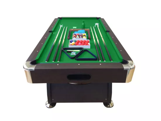 Table de Billard 8 Pieds avec banquette conteneurs – Viper Green