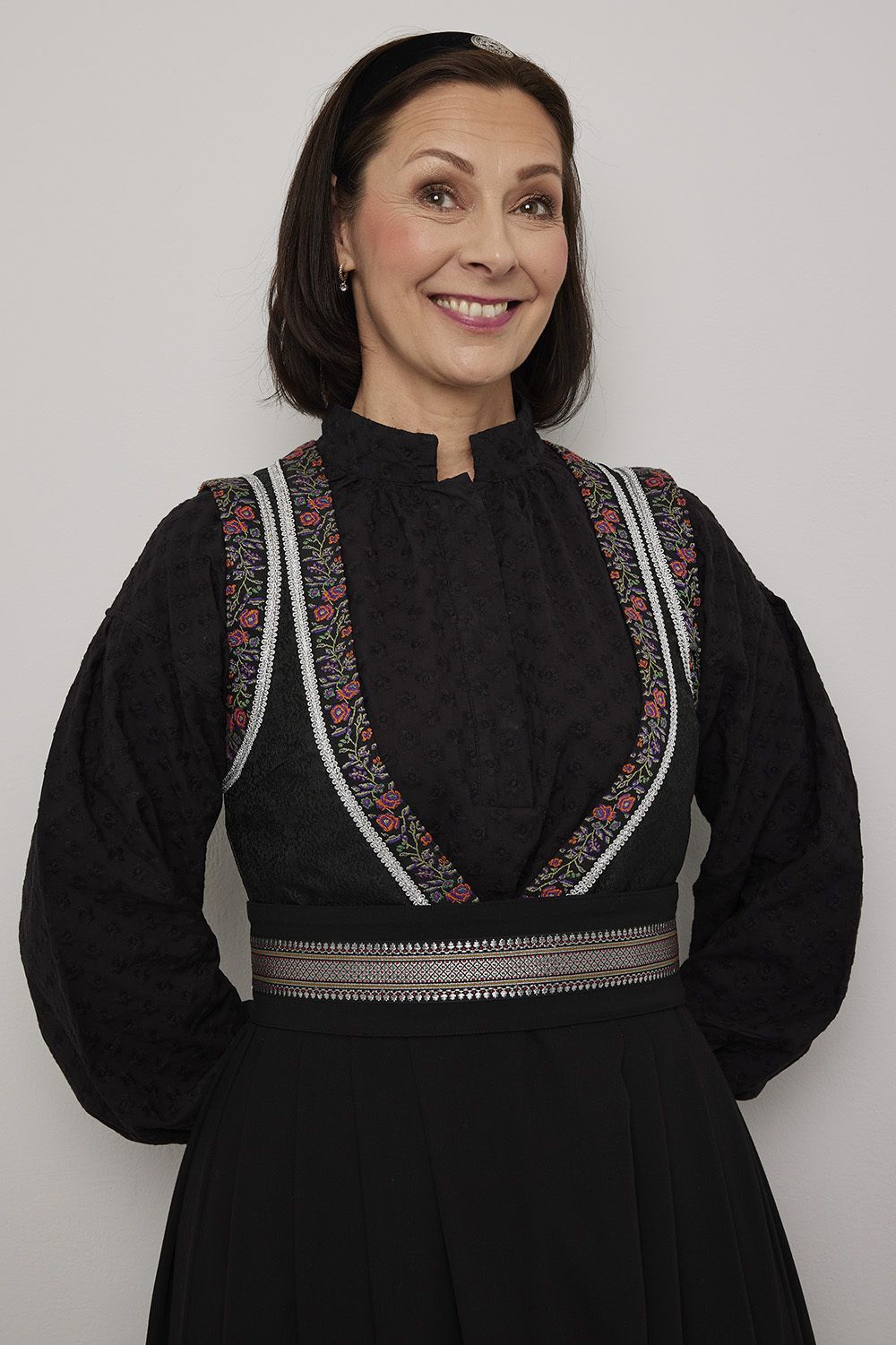 Skjorte med broderi Marthe