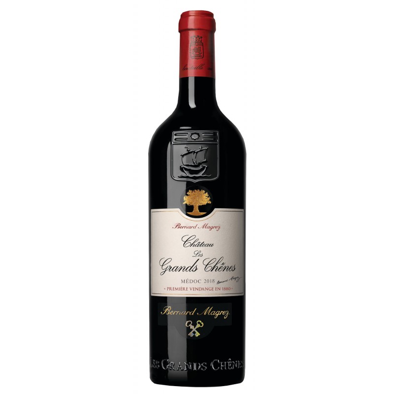 Château LES GRANDS CHÊNES 2018 - Médoc - par Carton de 6 bouteilles 75 cl