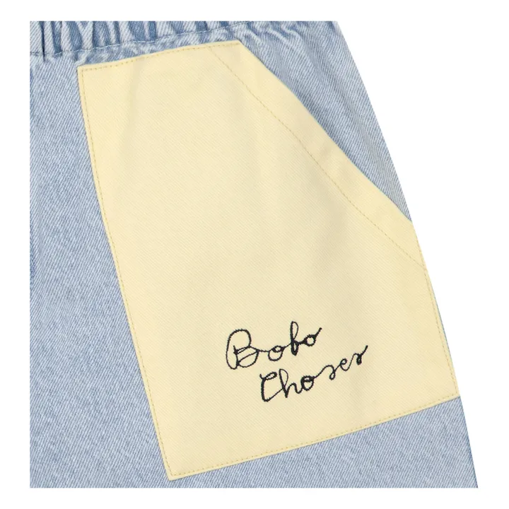 Bobo Choses Short Denim x Smallable | Bleu Clair