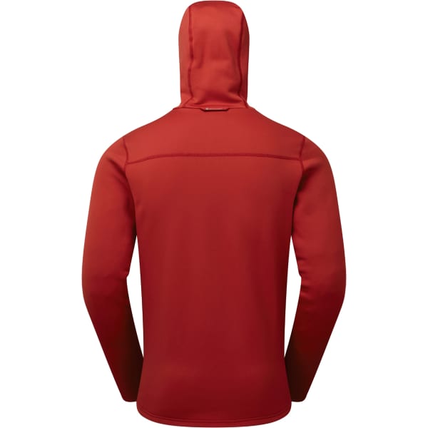 Veste polaire randonnée MONTANE FURY HOODIE ACER RED ACER RED