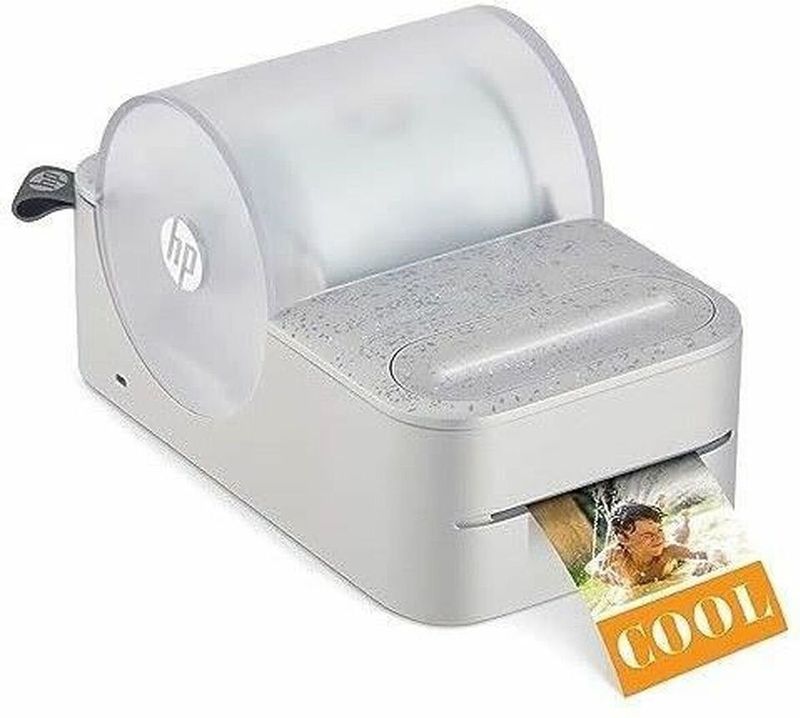 HP - Sprocket Panorama - Instant Fotoprinter - Grijs - Draagbaar - 2