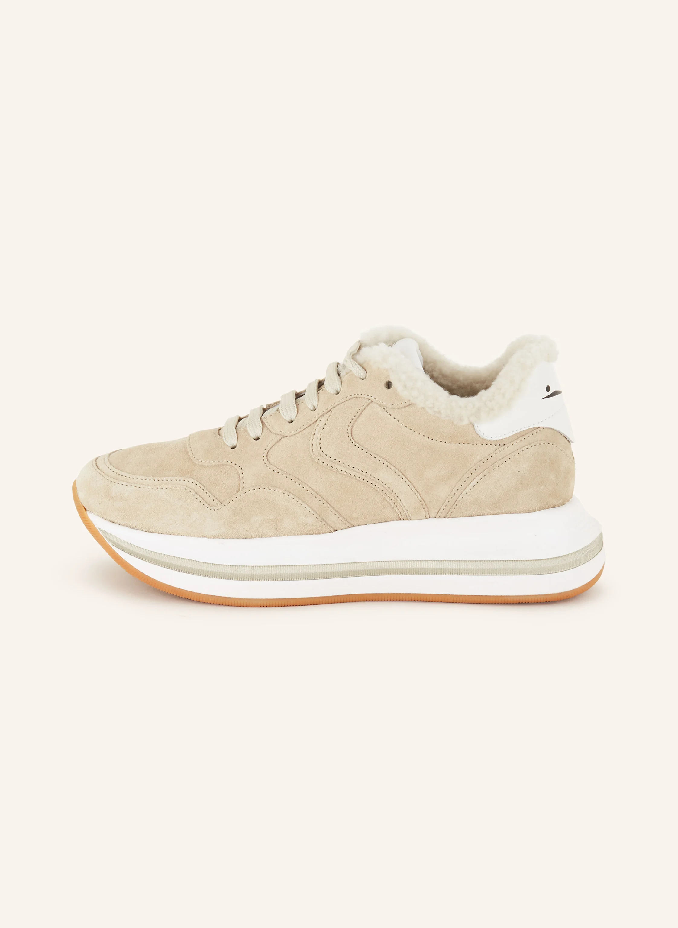 VOILE BLANCHE Sneaker MELANY mit Teddyfell