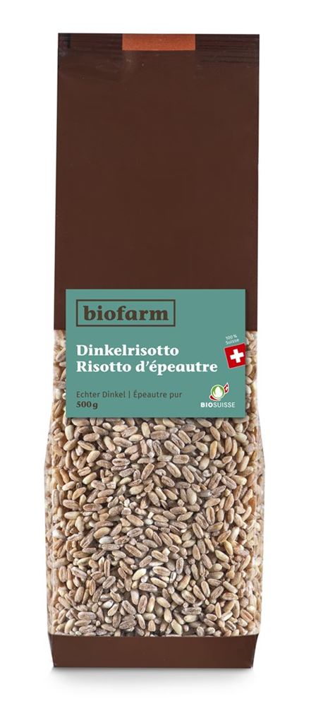 Biofarm Dinkelrisotto<br>500 g, CH Knospe