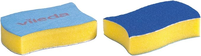 (2er Set) Glitzi Ceran Küchen Schwamm Glaskeramik Schrubber Haushalts Putzschwamm (129710)