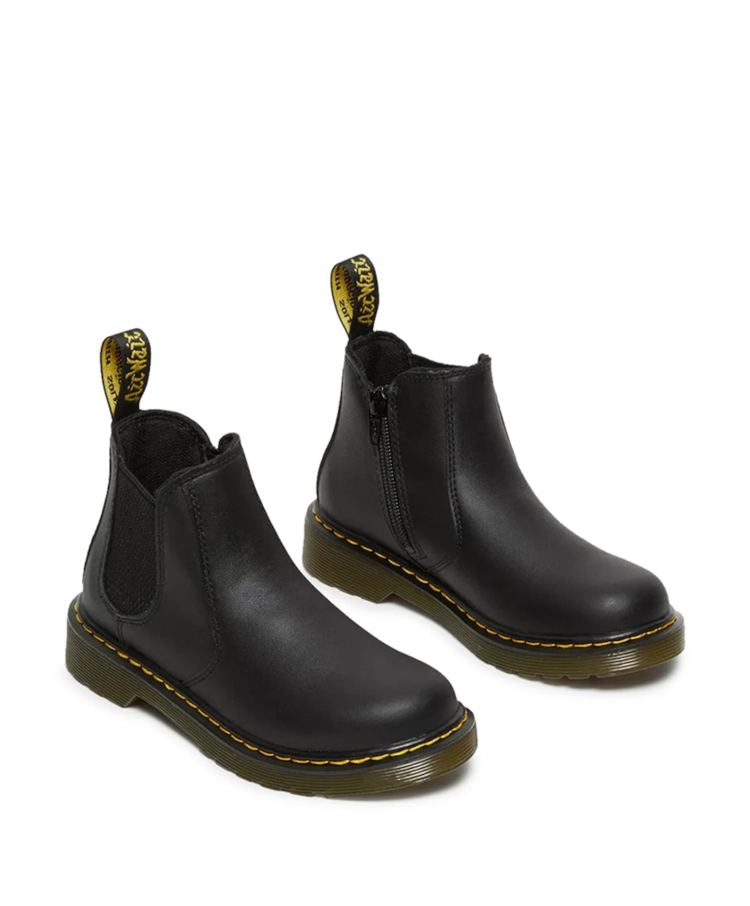 Dr. Martens 2976 J Juniors Chelsea Boot jongens laarzen zwart