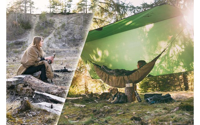 Amazonas 2in1 Hängematte Underquilt-Poncho