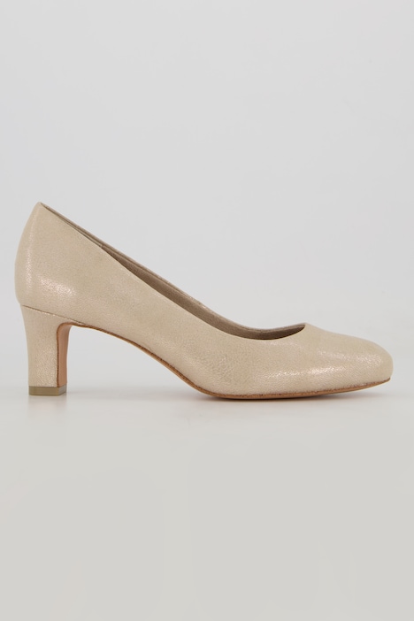 Pumps, Jana Shoes, Lederoptik, recycelt, Weite H