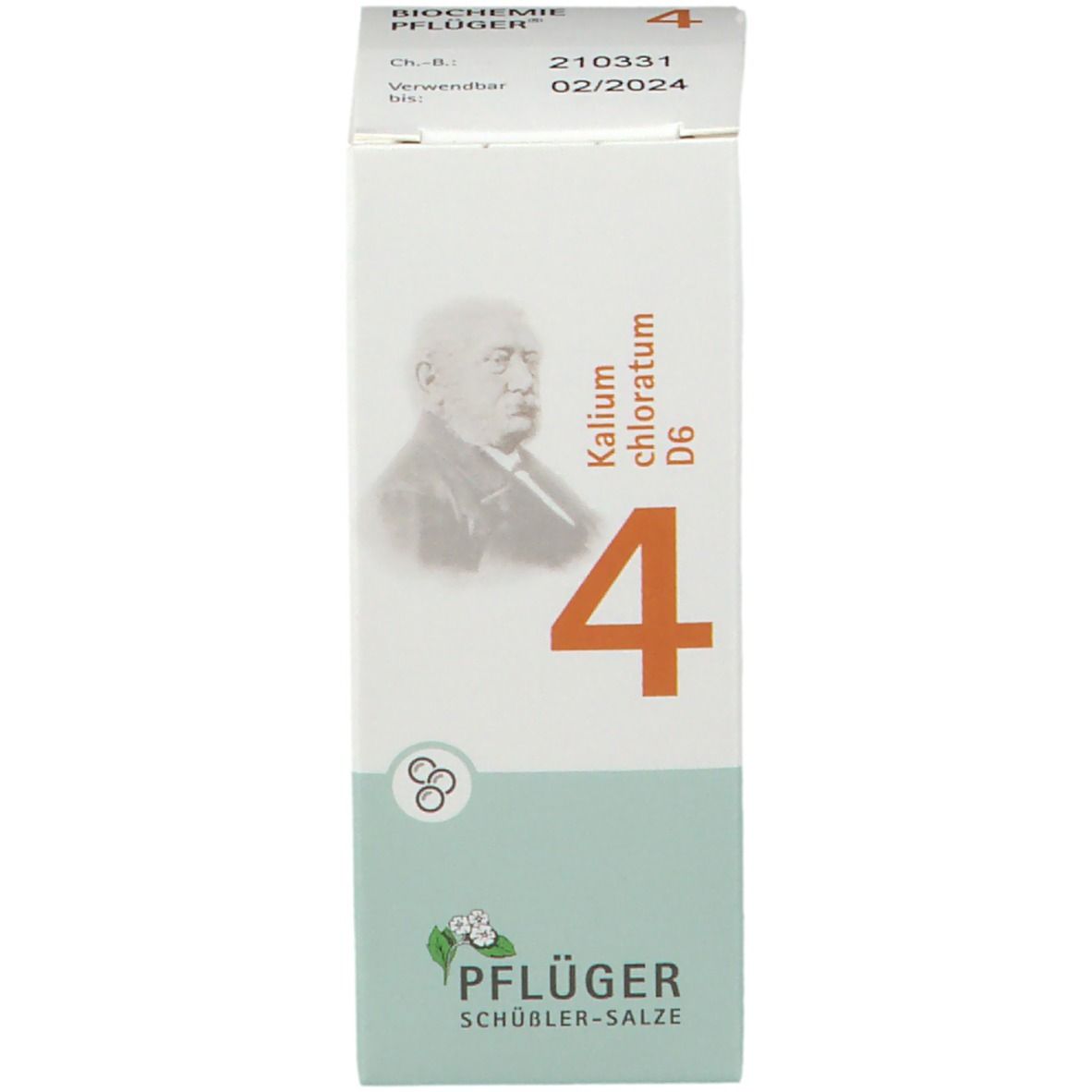 PFLÜGER Nr. 4 Kalium chloratum D 6