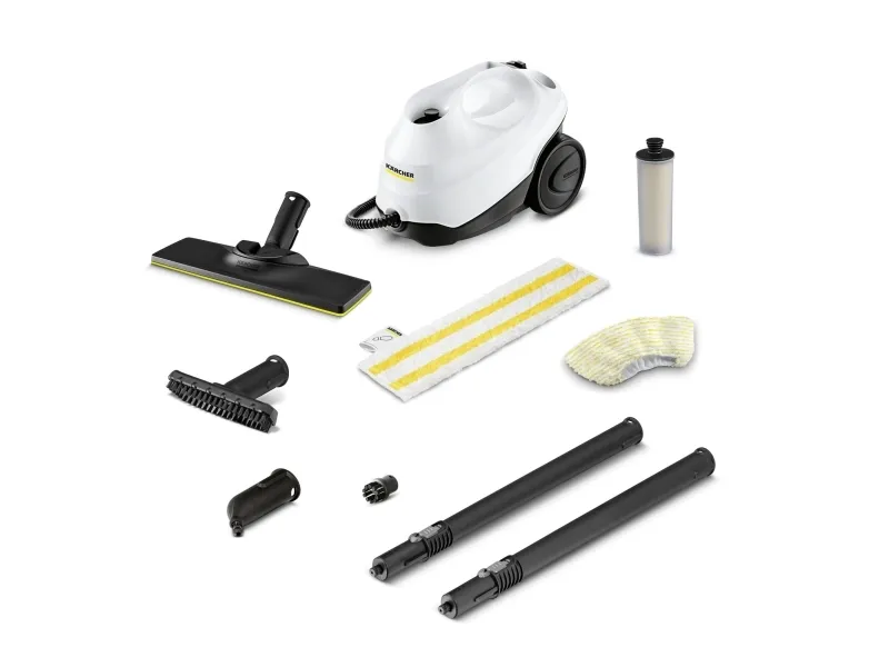 Kärcher SC 3 EasyFix - Damprenser - beholder - hvid