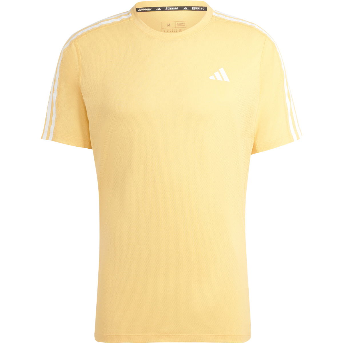 adidas Own The Run 3-Stripes Løbe T-shirt Herre