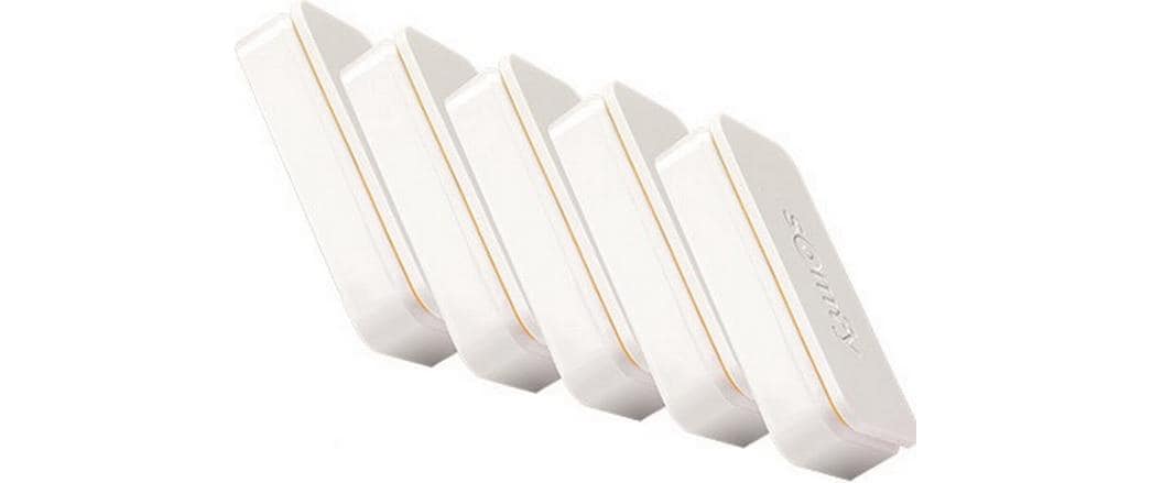 Vibrations- und Öffnungsmelder IntelliTAG ONE+ Set, 5 Stück<br>Intelligenter Erschütterungssensor zur Überwachung von Fenster und Türen im 5er Pack