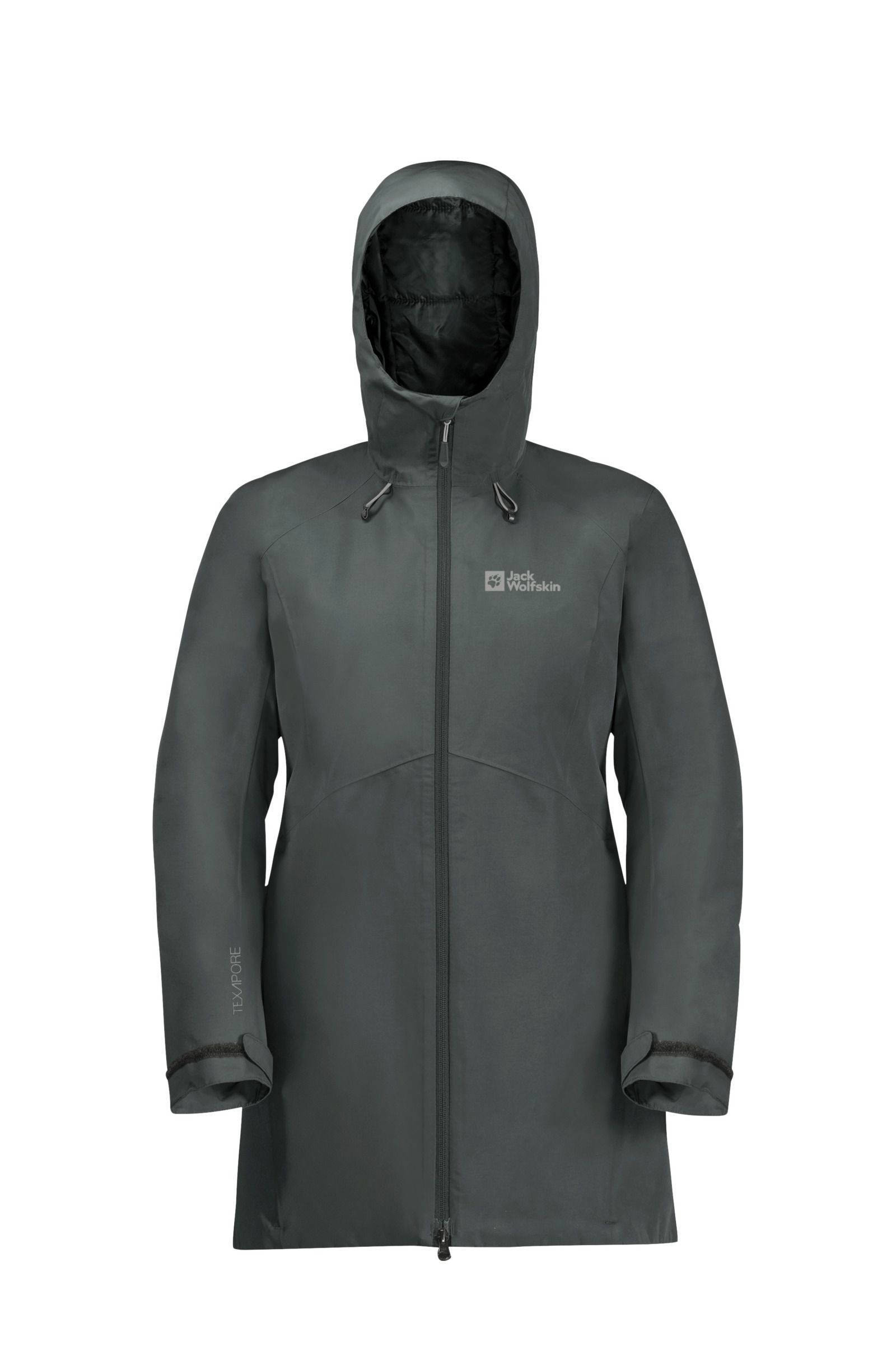 Jack Wolfskin jas Heidelstein grijsgroen