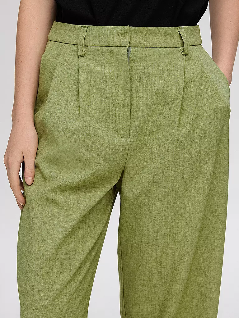 SELECTED FEMME Marlenehose SLFSOPHIE grün