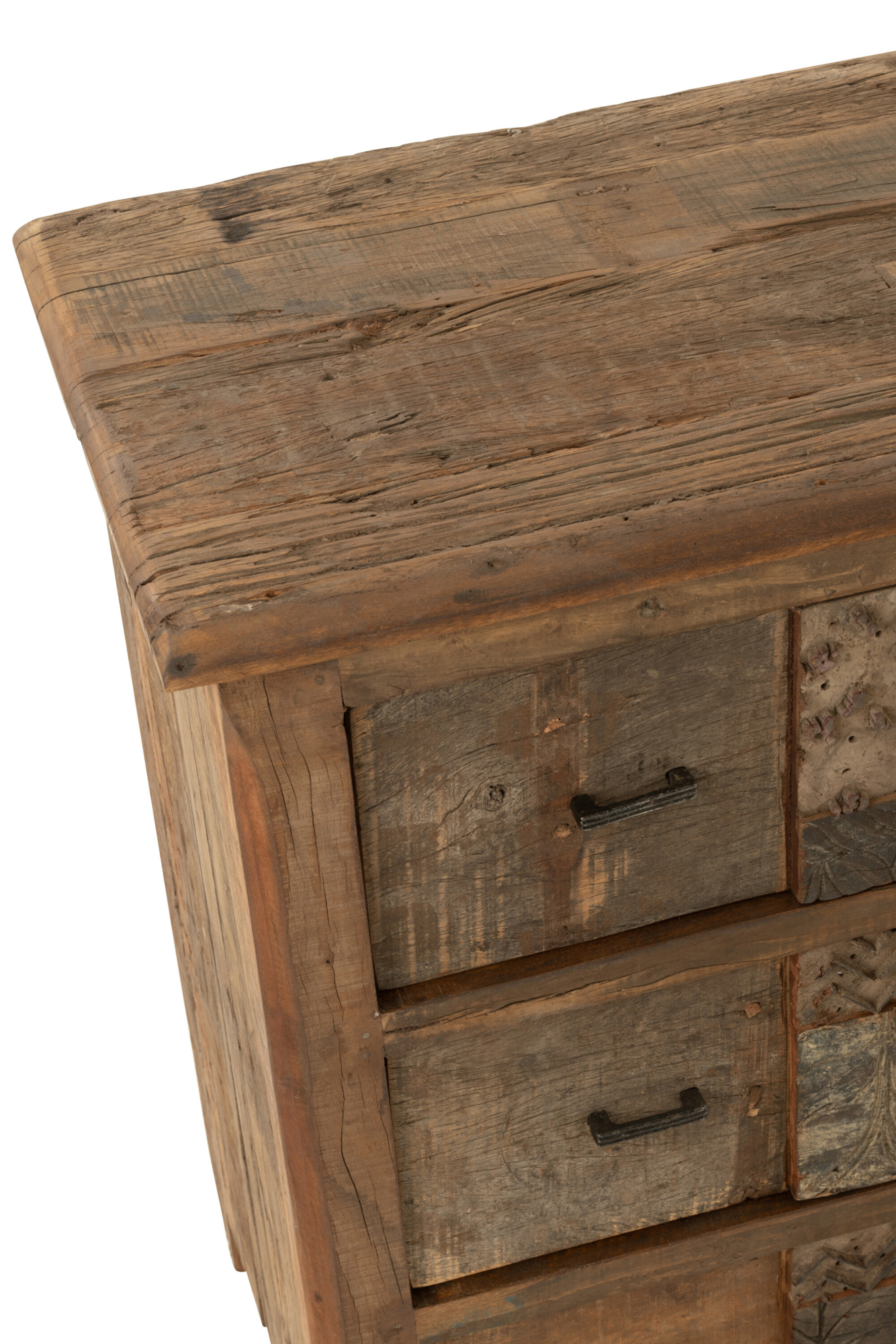 Dressoir verouderd hout bruin