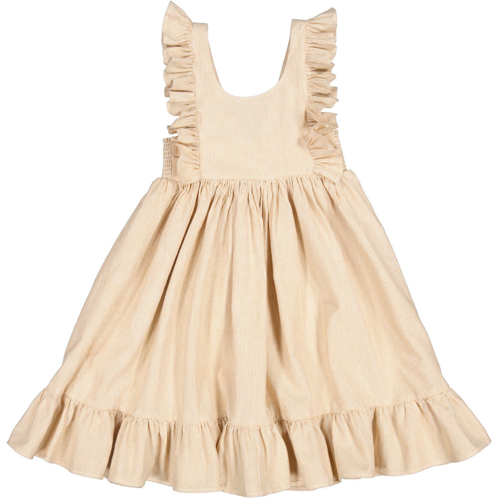 Køb MarMar Fine Cotton Dijon Stripe Danita Frill Kjole