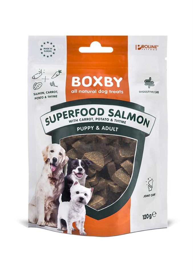 Boxby -BLAND 4 FOR 119 - GF Superfood Laks 120 g