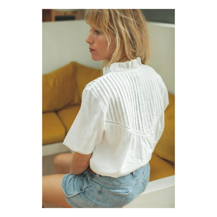 Marlot Paris Blouse Blossom - Collection Femme | Blanc