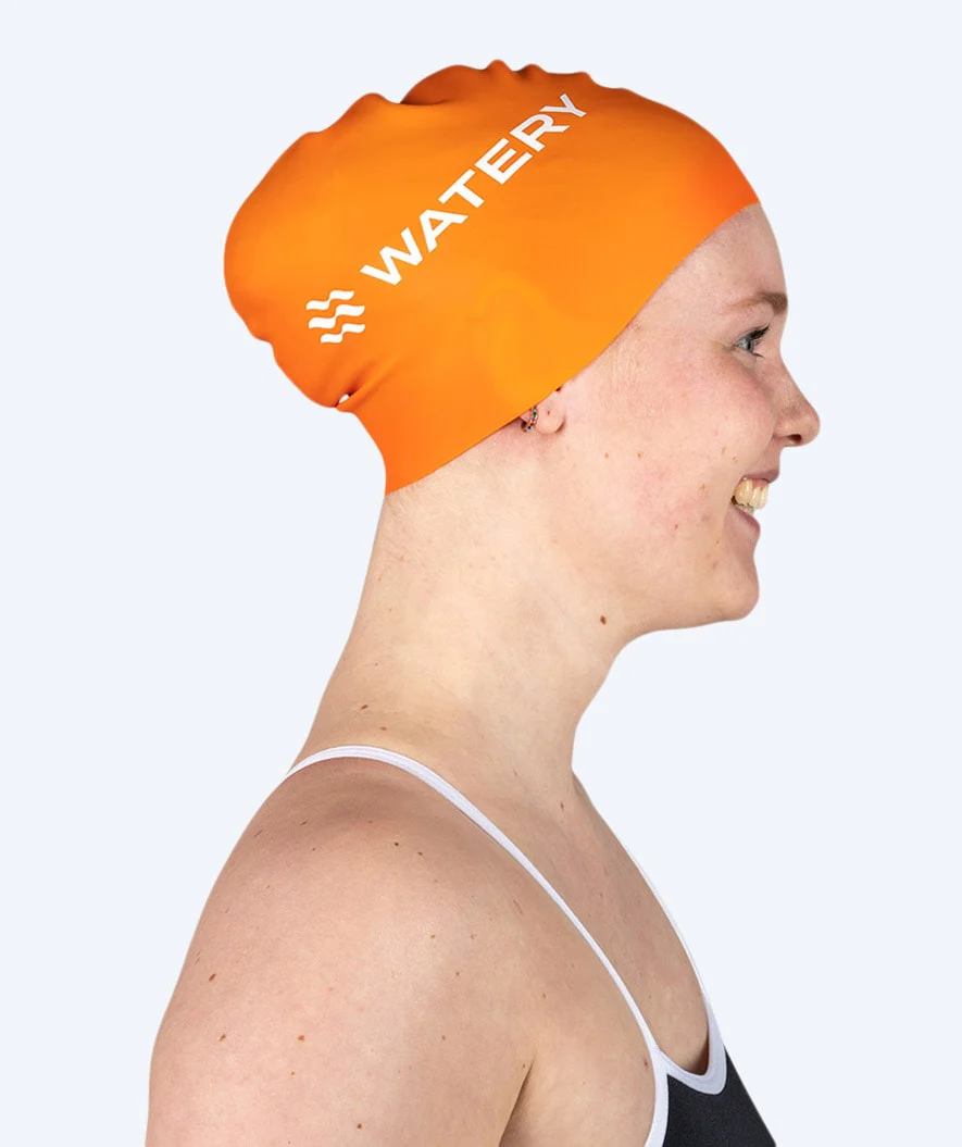 Watery badehætte (fra 10 år) - Signature - Orange