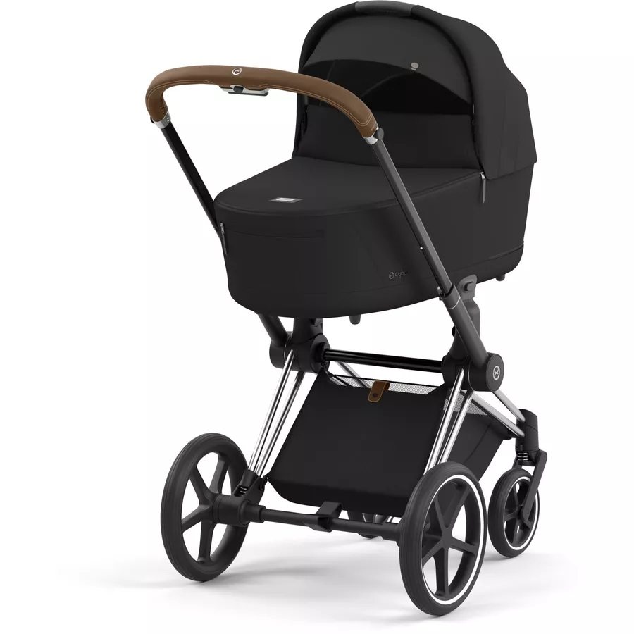 cybex PLATINUM Kombikinderwagen New Priam Chrome Brown Sepia Black