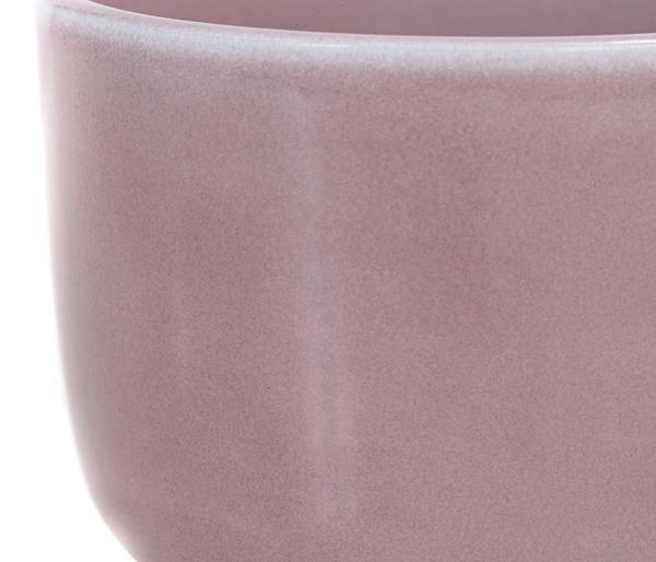 Dehner Keramik-Übertopf Ari, rosa, ca. Ø7,3