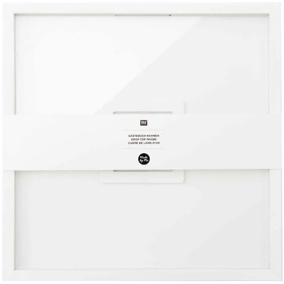 RICO Livre d'or cadre carré bois