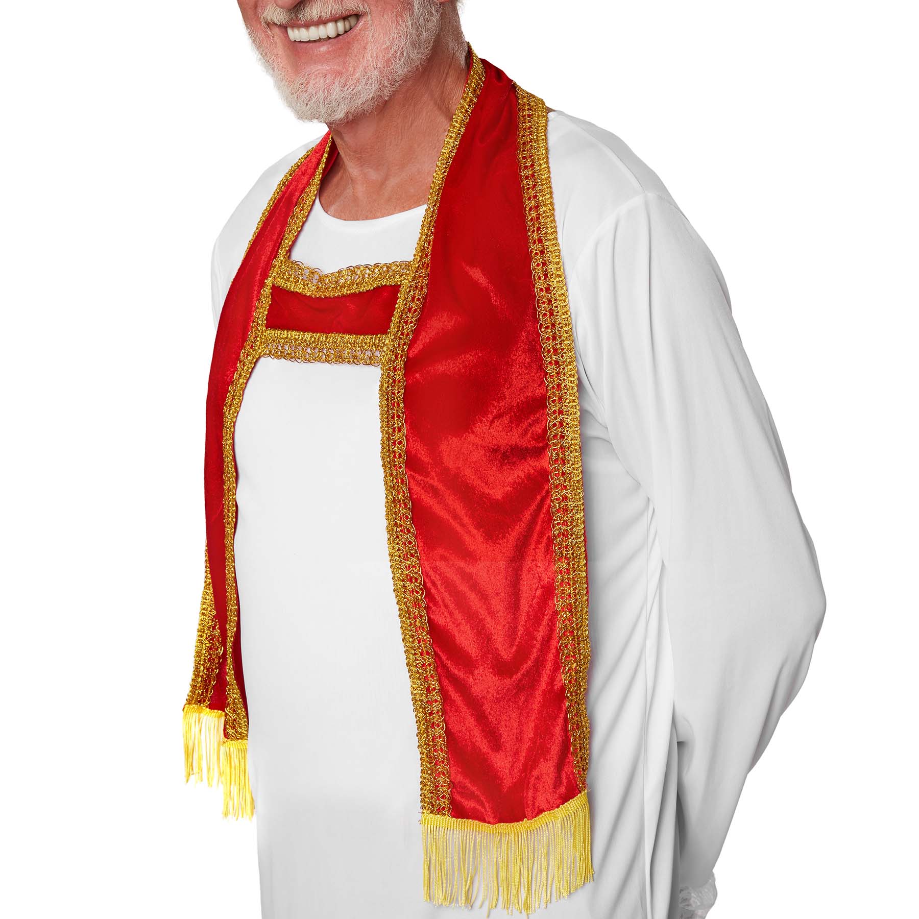 tectake® Herrenkostüm St. Nikolaus in klassischen Farben