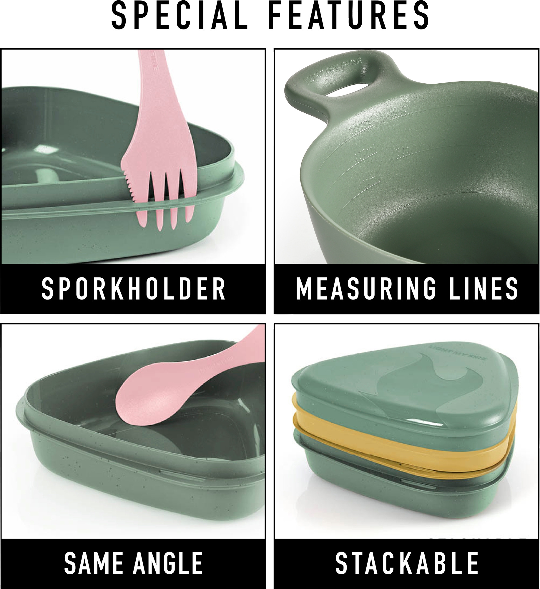 Light my Fire Outdoor MealKit sandygreen