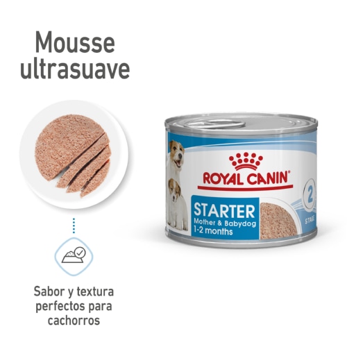 Latas de mousse Royal Canin Starter Mommy & Baby para cães