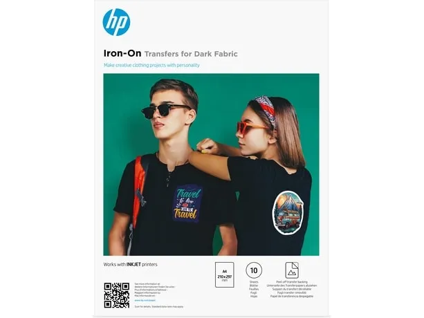 HP - Mat - A4 (210 x 297 mm) 10 ark mønsteroverførsler