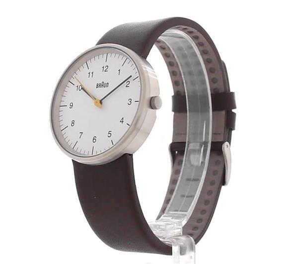Braun Mens Braun Classic Brown White Watch BN0021WHBRG