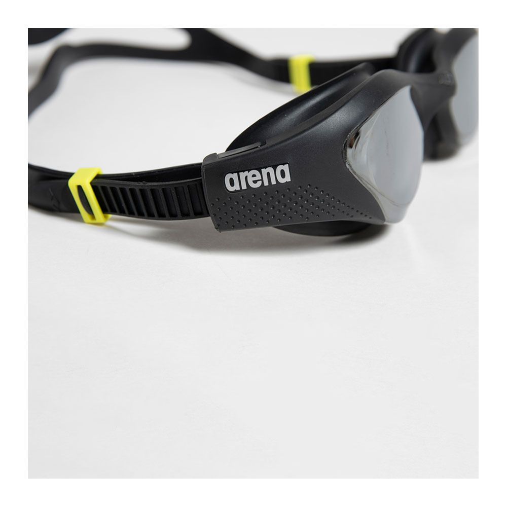 Arena THE ONE MIRROR - Lunettes natation silver/black/black