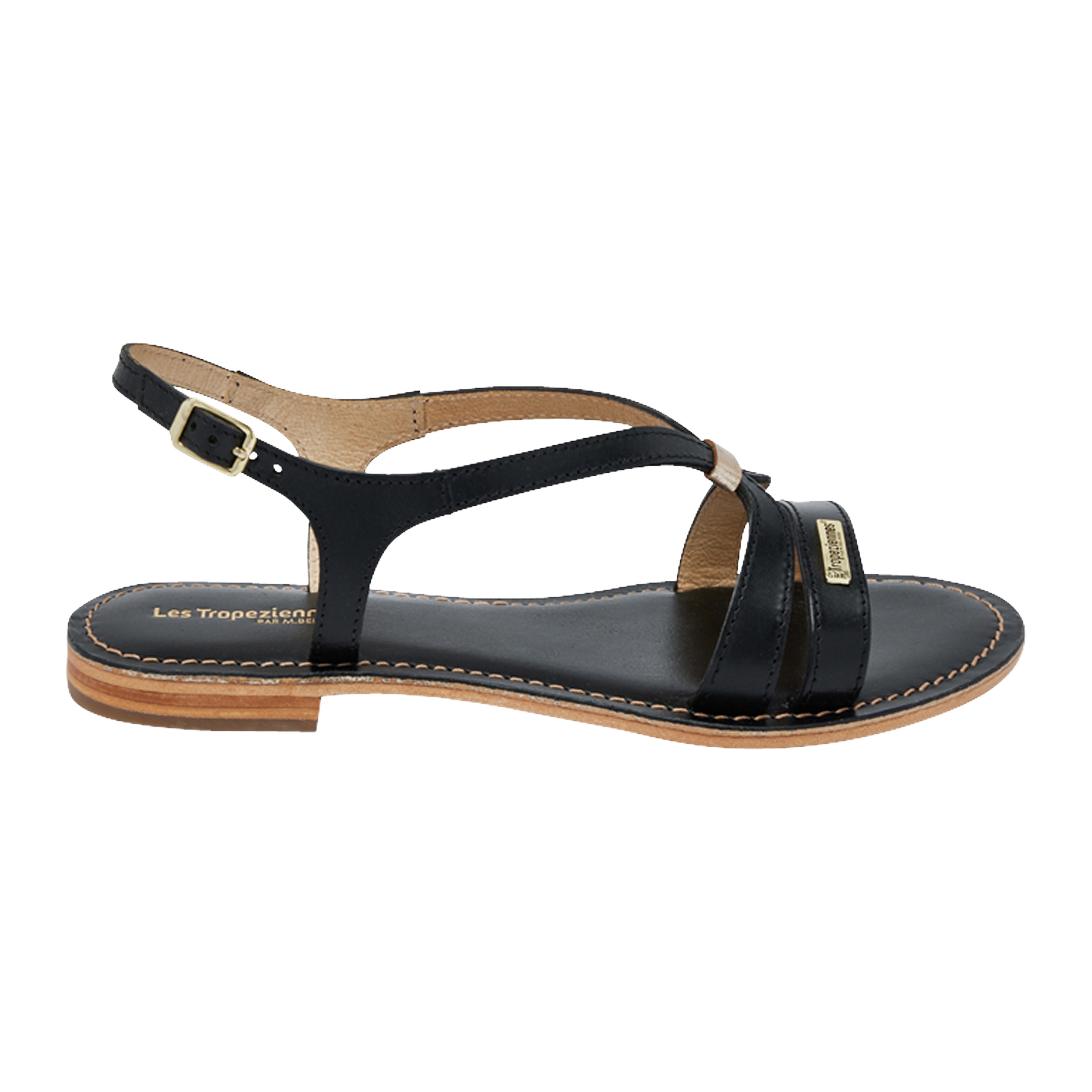 Sandales cuirpar m.belarbi hamoon | Noir