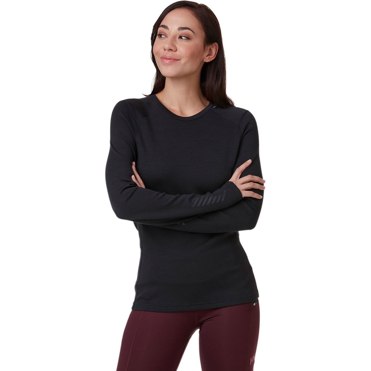 Helly Hansen Lifa Merino Midweight Crew Skiundertrøje Dame