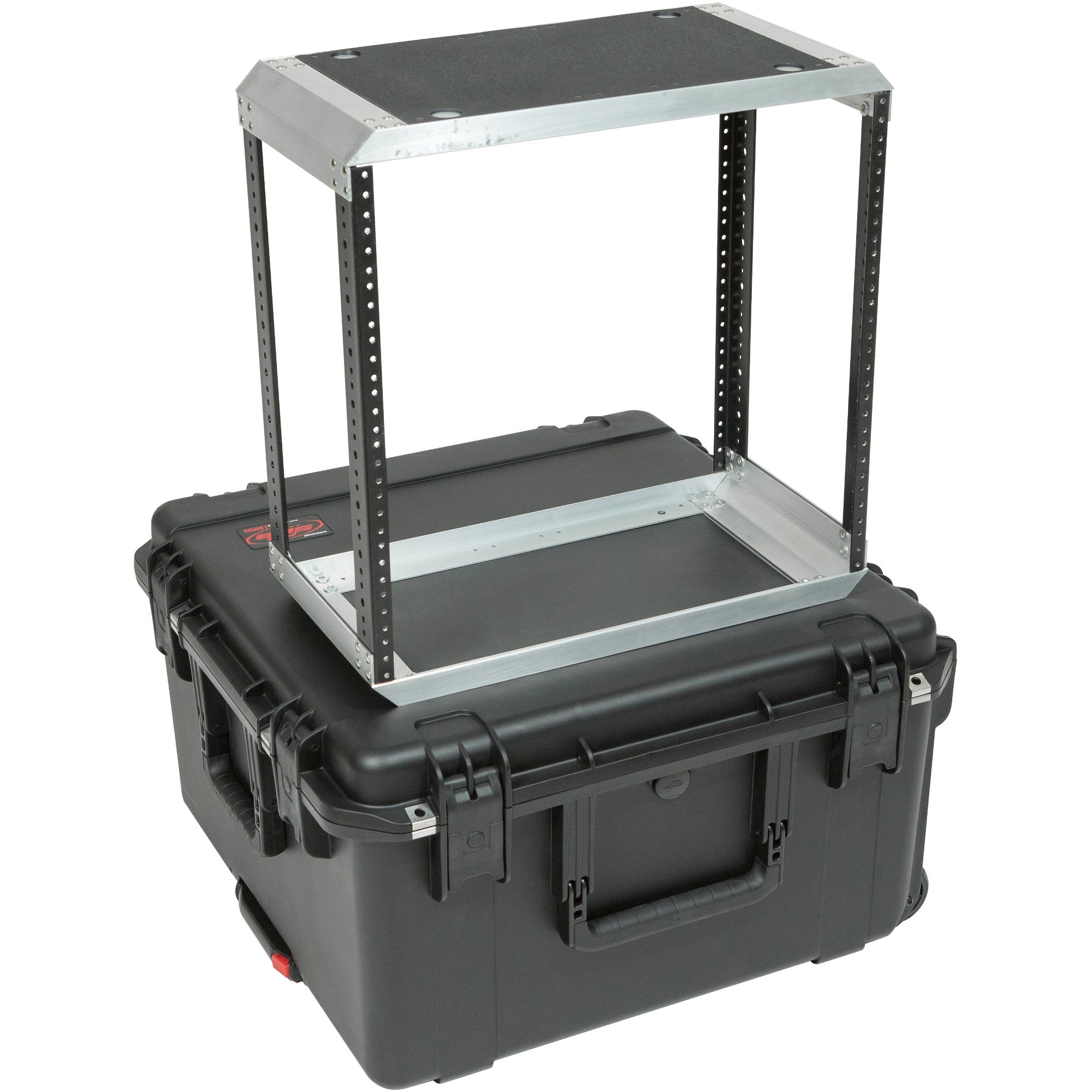 SKB 3i-22221210U Fly Rack 19 inch flightcase 10U, ondiep