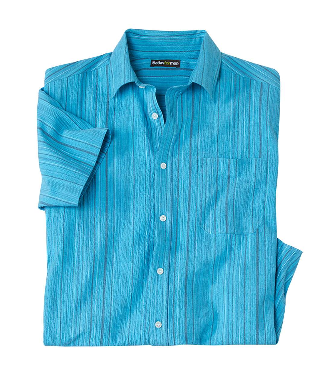 Chemise Crépon Rayée Santorin