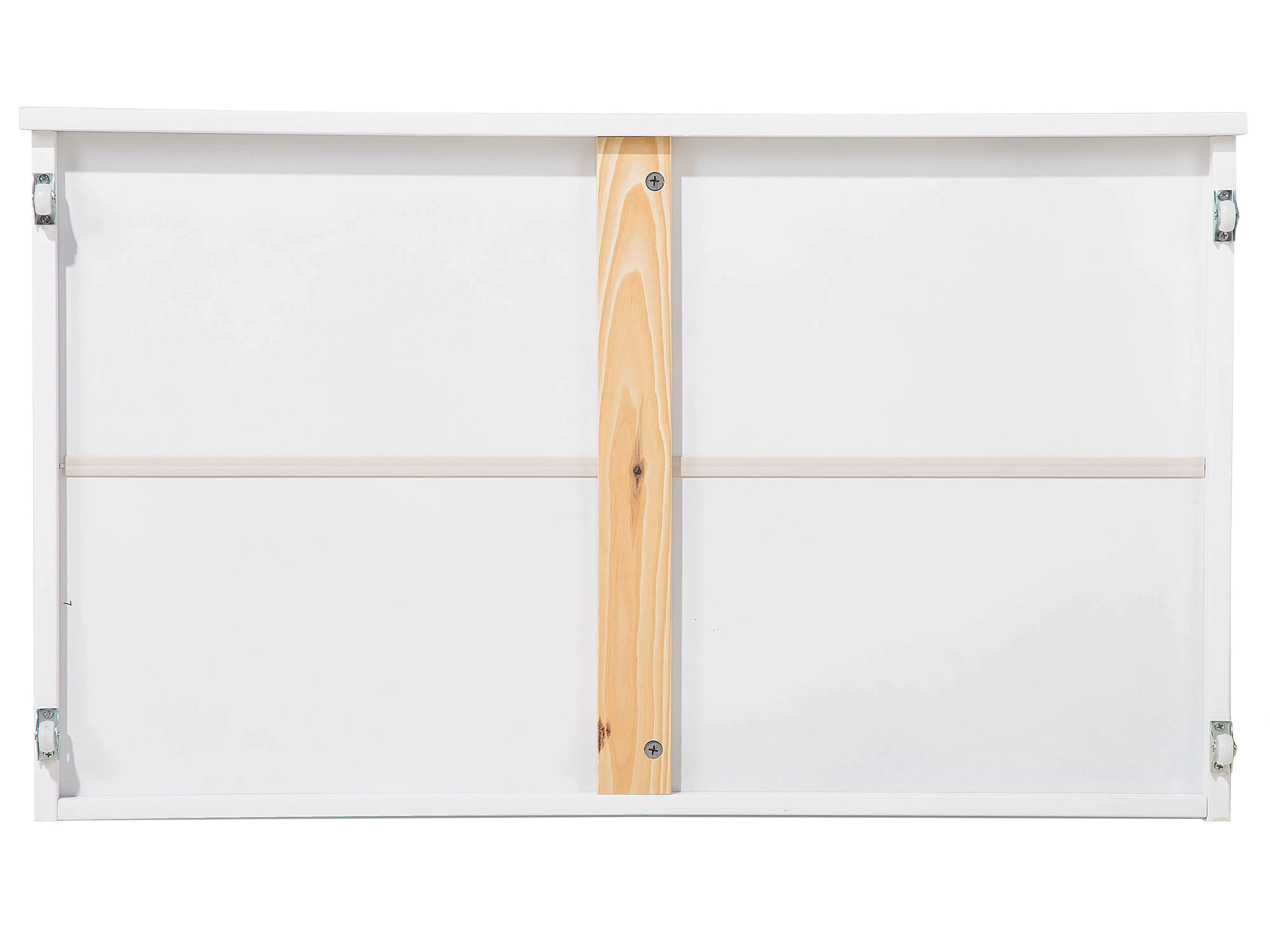Hoogslaper met laden Dennenhout REVIN 90 x 200 cm Wit