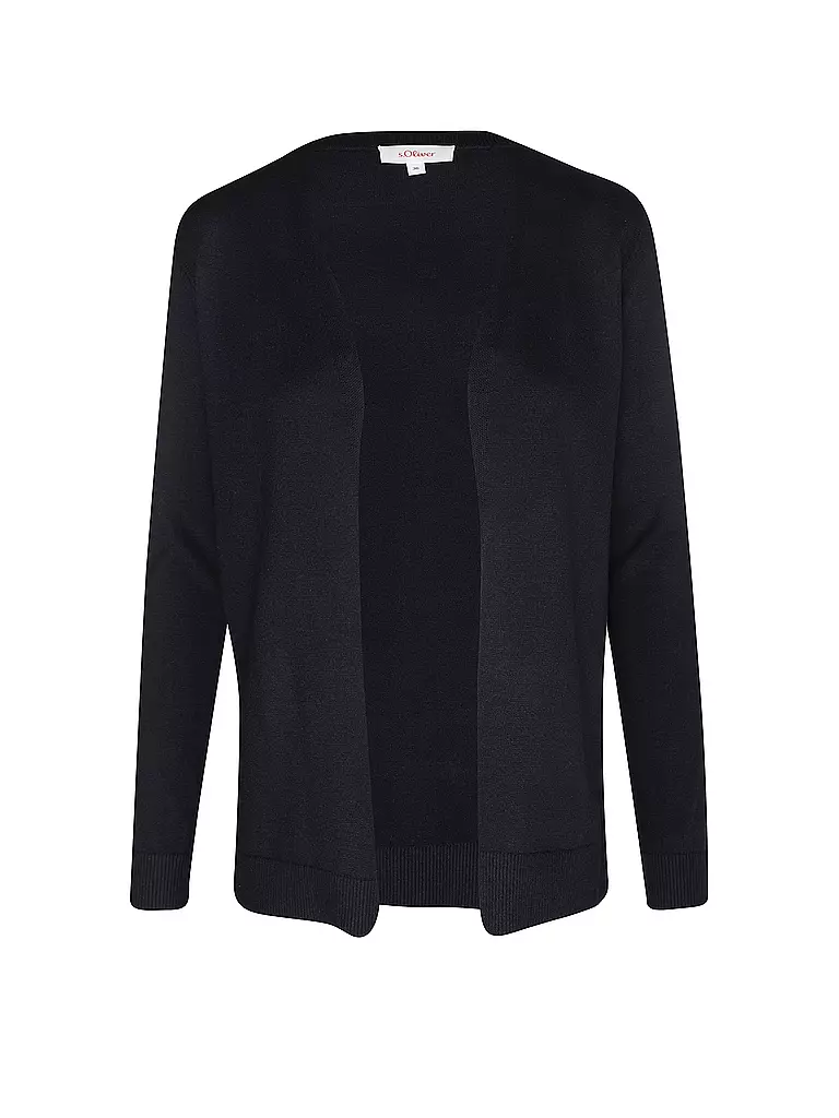 S.OLIVER Strickjacke blau
