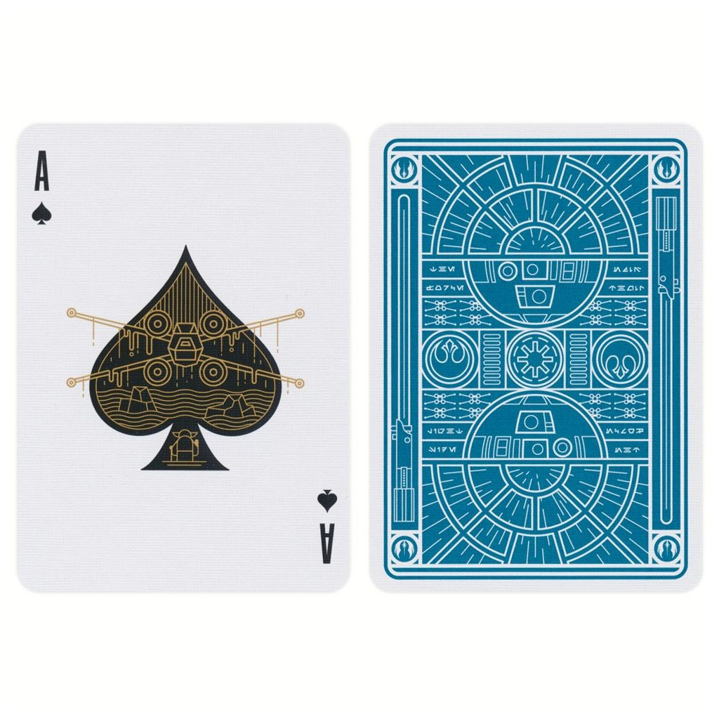 Cartes à jouer Theory11 - Star Wars - Edition Bleue