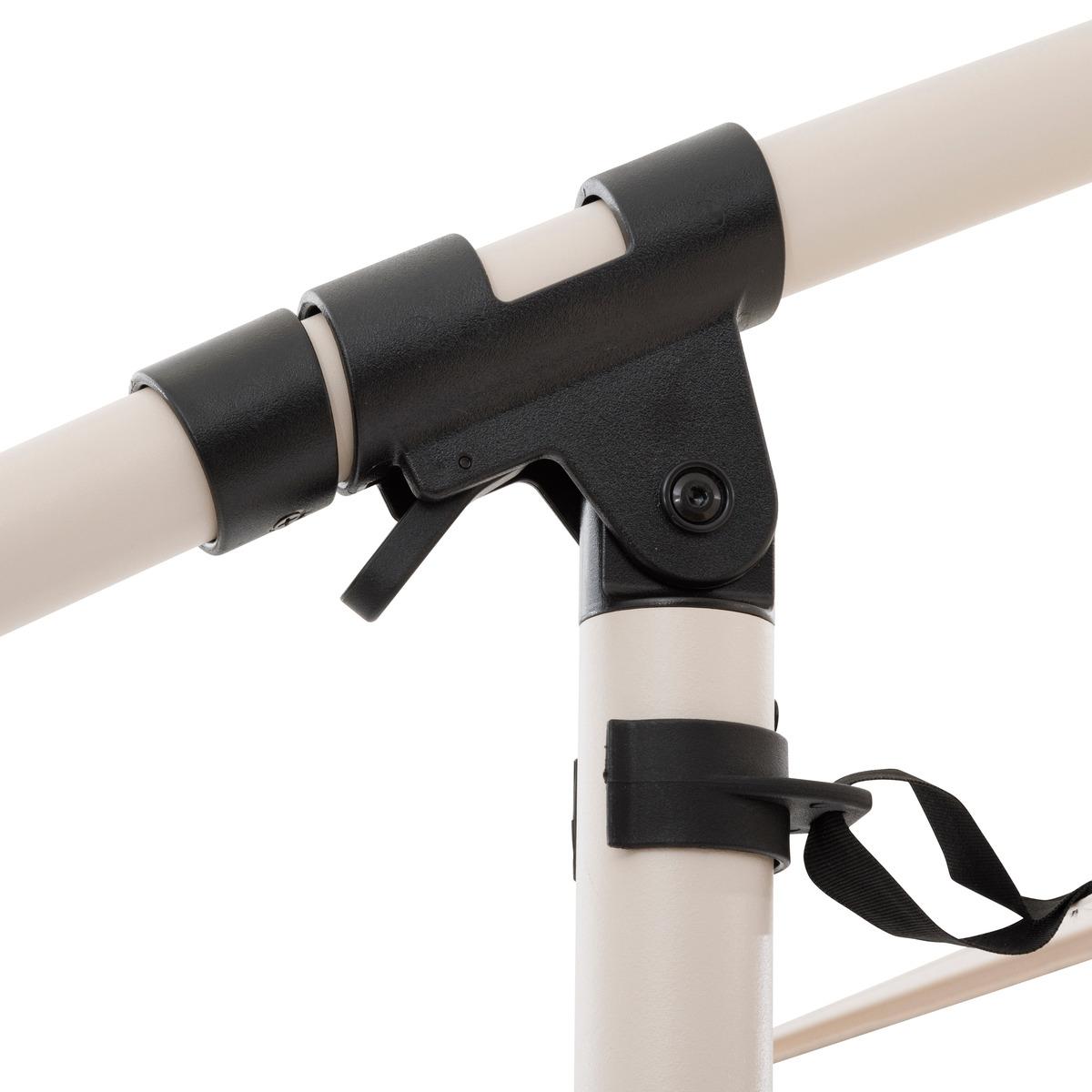 PARASOL DECENTRE 3M MANOA ARGILE BLE