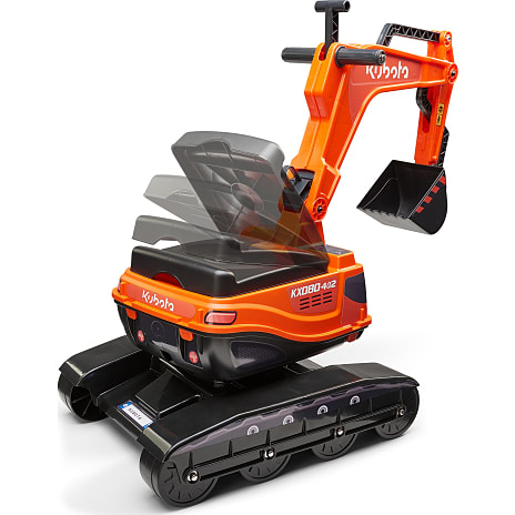 Falk Toys Kubota gravemaskine med hjelm