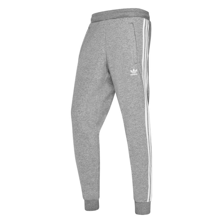 adidas Originals Bas de Survêtement 3-Stripes - Gris/Blanc