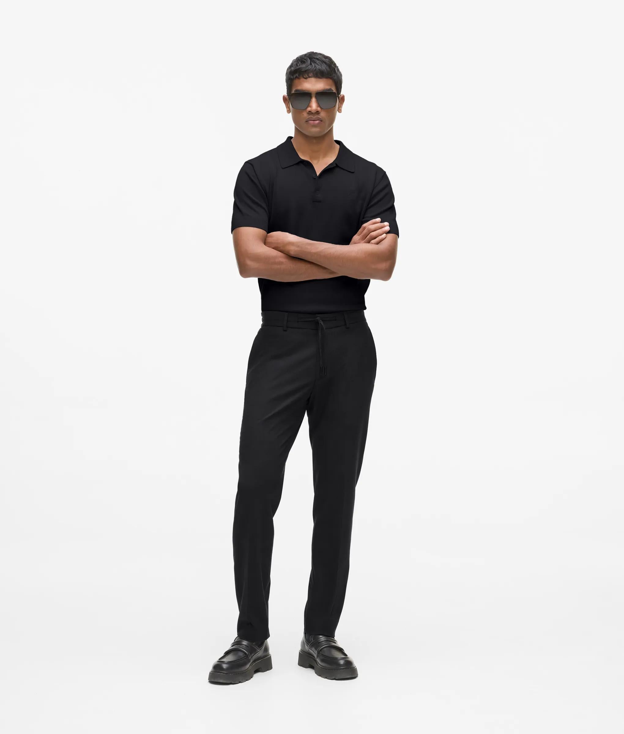 Broek met trekkoord in de taille